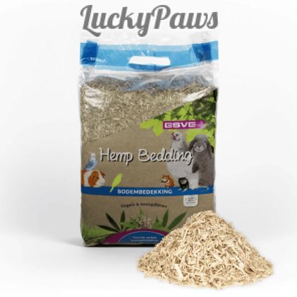 Esve Hemp Bedding конопена постелка за дребни животни и птици, 2.5 кг / 48 л