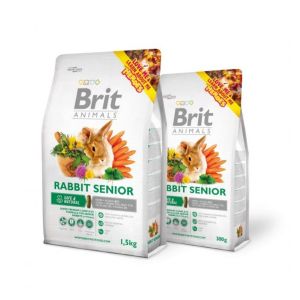 Brit Animals RABBIT SENIOR Complete – Супер премиум пълноценна храна за възрастни зайци