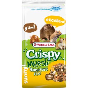 CRISPY MUESLI HAMSTER & CO – ПЪЛНОЦЕННА ХРАНА (МЮСЛИ) ЗА ХАМСТЕРИ, ДЖЕРБИЛИ, ПЛЪХОВЕ И МИШКИ