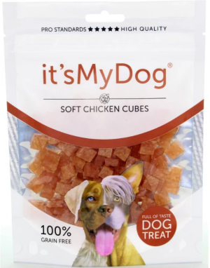 It's My Dog Chicken Soft Cubes Grain Free - меки кубчета пилешко