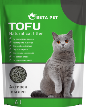 WC TOFU BETA PET - Активен въглен 6л/2.55кг