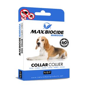 Противопаразитна каишка за куче MAX Biocide с маргоза - 60см