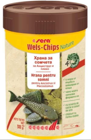 Sera Wels-Chips Nature за придънни рибки