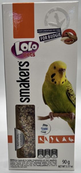 LOLO PETS Крекери за вълнист папагал 2бр - Ядки