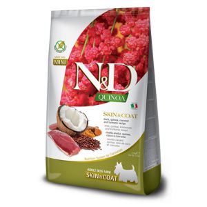 N&D Quinoa Skin&Coat Duck Adult Mini - Патешко 7кг