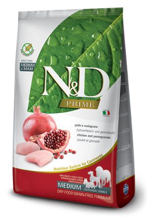 N&D Prime Chicken Adult Medium&Maxi – Пилешко 12кг