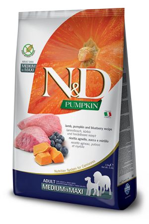 N&D Pumpkin Lamb Adult Medium&Maxi – Агнешко 12кг