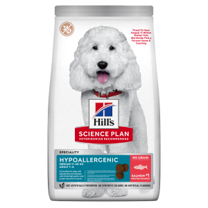 Hill's Science Plan Canine Hypoallergenic Medium Adult – Сьомга хипоалергенна 10+2кг
