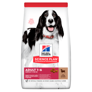 Hill’s Science Plan Canine Medium Adult - Агнешко 11+3кг