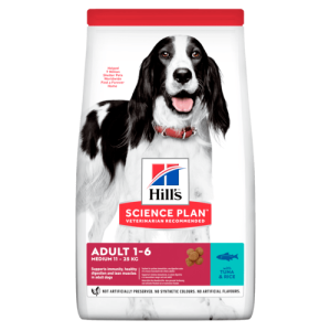 Hill’s Science Plan Adult Medium - Риба тон 10+2кг