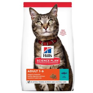 Hill's Science Plan Feline Adult - Риба тон 8,5+1,5кг