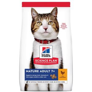 Hill's Science Plan Feline Mature - Пилешко 8,5+1,5кг