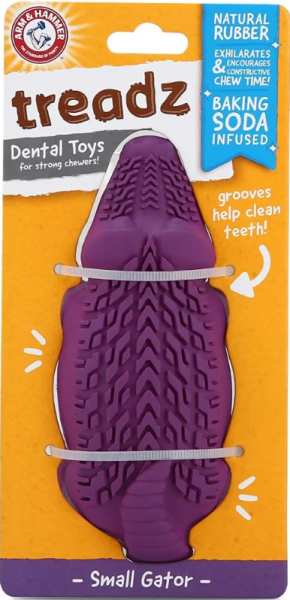 Arm&Hammer Super Treadz Mini Gator Играчка за кучета Крокодил малък