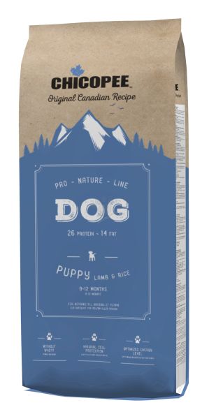 Chicopee Pro-Nature-Line - храна за кучета до 12 месеца 20 кг