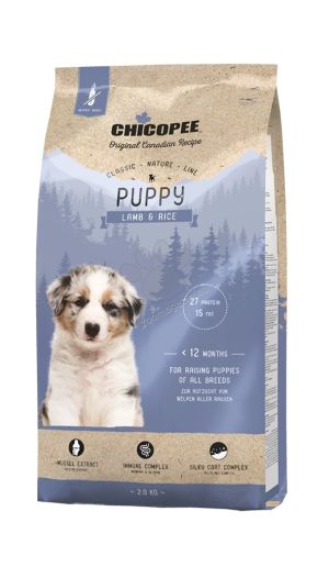 Chicopee Classic Nature Puppy - храна за кучета под 12 месеца с агне и ориз 15кг
