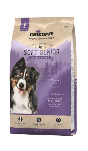 Chicopee Classic Nature Soft Senior - храна за кучета над 7 години с пиле и ориз 15кг