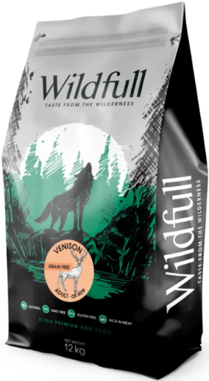 Wildfull Venison All Size - за кучета от всички породи с еленско 12 кг
