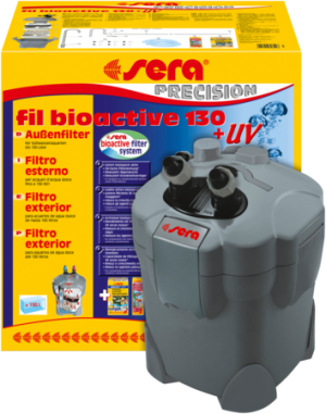 Външен филтър sera fil Bioactive 130 + UV - 300 л/ч за аквариуми до 130 л