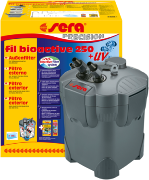 Външен филтър sera fil Bioactive 250 + UV - 750 л/ч за аквариуми до 250 л