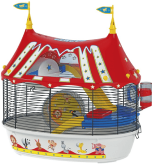 CAGE CIRCUS FUN - Оборудвана клетка за гризачи 