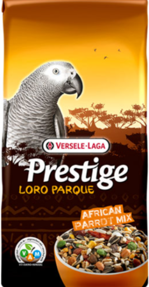 PRESTIGE PREMIUM AFRICAN PARROT (LORO PARQUE MIX) – Пълноценна премиум храна за африкански папагали 