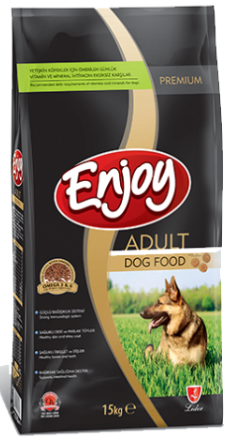 Enjoy Adult Dog Chicken - Пълноценна храна за израснали кучета от всички породи с пилешко 15 кг