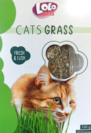 LOLO PETS Трева за котки 100гр