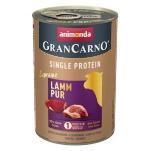 GranCarno Single Protein Pure Lamb  0.400kg x 6pcs - Единичен протеин само агнешко месо 0.400кг х 6броя 