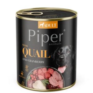 Piper Adult Quail/Cranberry 800g - Пъдпъдък/Боровинки 800г.