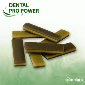 anipro Dental Pro Power меки дъвчащи лакомства със спирулина, 84 г, зелен чай