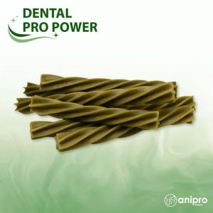 anipro Dental Pro Power фузили със спирулина, 84 г, зелен чай