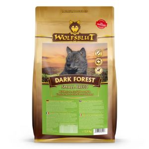 Wolfsblut Dark Forest Small Breed храна за дребни породи кучета с дивечово месо и сладки картофи, 7.5 кг