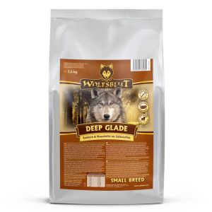 Wolfsblut Deep Glade Small Breed храна за дребни породи кучета с еленско и сладки картофи, 7.5 кг