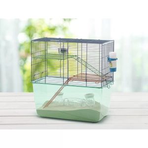 Клетка Savic Habitat Metro 51 x 26 x 51.5см, двуетажна, с аксесоари, за хамстери и гербили