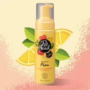 Pet Head Felin' Good шампоан-пяна без отмиване с лимон, 200 мл
