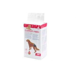 Памперс за куче Savic, T5, 42-62см, 12бр 