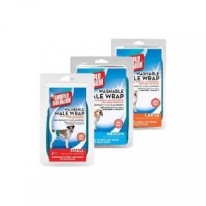 Многократни памперси за мъжки кучета Simple Solution, М 