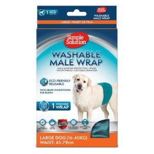 Многократни памперси за мъжки кучета Simple Solution, L