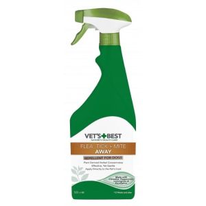 Vet's Best Flea, Tick and Mite Spray спрей за куче срещу бълхи и кърлежи, 500 мл