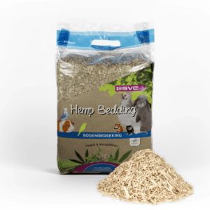 Esve Hemp Bedding конопена постелка за дребни животни и птици, 2.5 кг / 48 л
